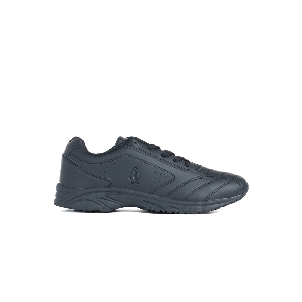 Hush Puppies -Ace Lace Up Youths -Black