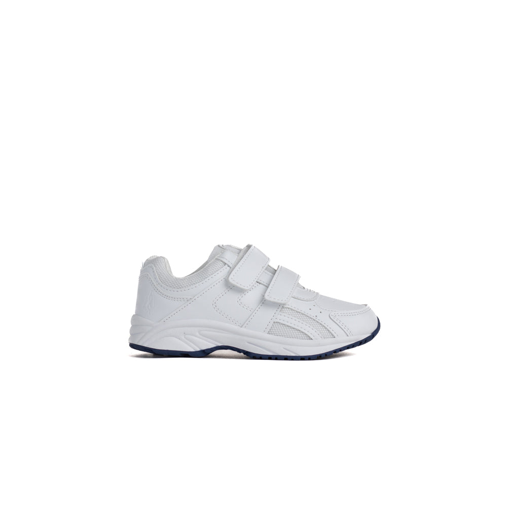 Hush Puppies -Deuce Velcro -White
