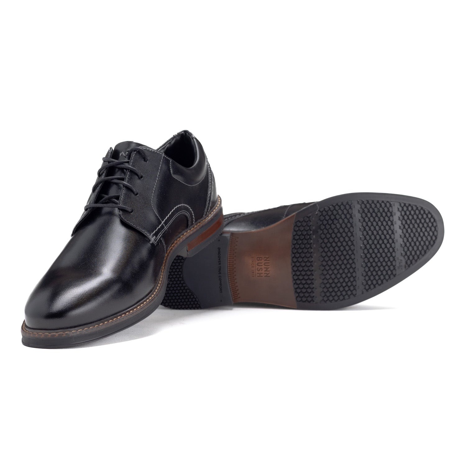 Nunn Bush - Calderone Plain - Black – Perocili Shoes