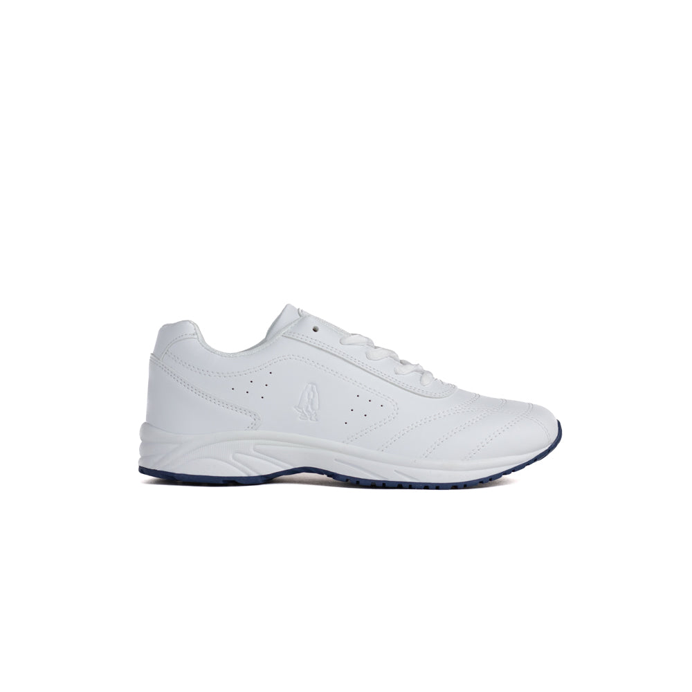 Hush Puppies -Ace Lace Up Youths -White