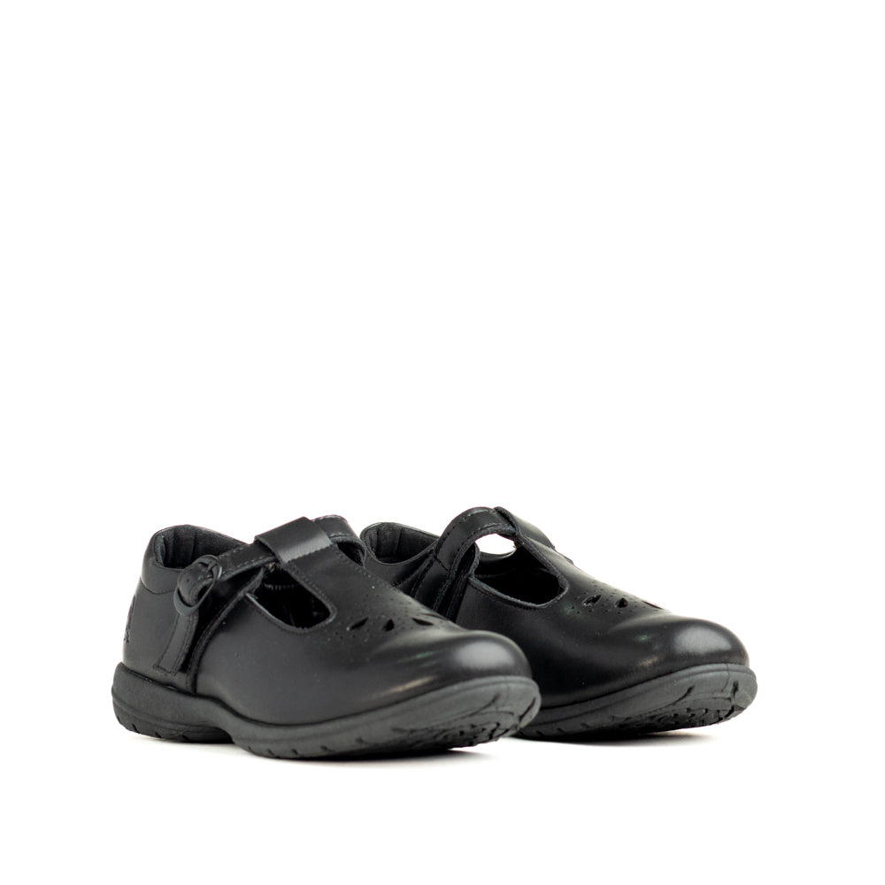 Hush Puppies - Crown Youth Strap -Black