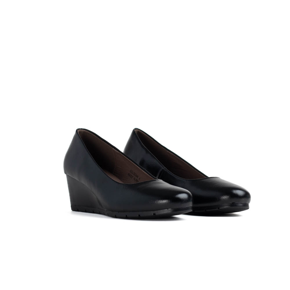 Soft Style By Hush Puppies Mihewi Black Perocili Shoes