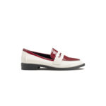 Bulbul - Lu16 - White / Burgandy